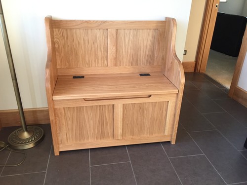 Rustic handcrafted oak monks - handcrafted,