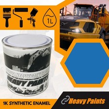 Iseki Tractor Blue Paint High Endurance Enamel Paint 1 Litre Tin