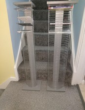 DVD & CD racks (2 in total)
