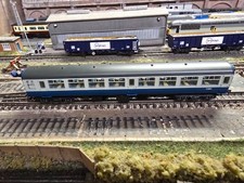 374-710 FARISH N GAUGE MK2A TSO E5284 COACH BR BLUE GREY