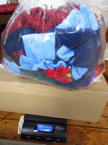 Fabric bundle 1kg of fleece - -,