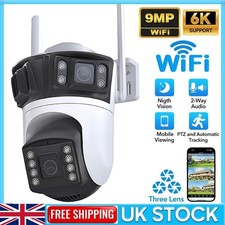 6K Triple Lens CCTV IP Camera