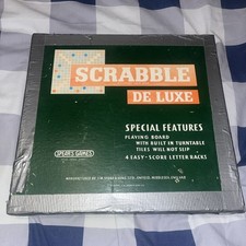 Vintage Scrabble De Luxe