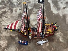 LEGO 6243 Pirates Brickbeard’s Bounty 2009 Pirate Ship without Box Rare Set