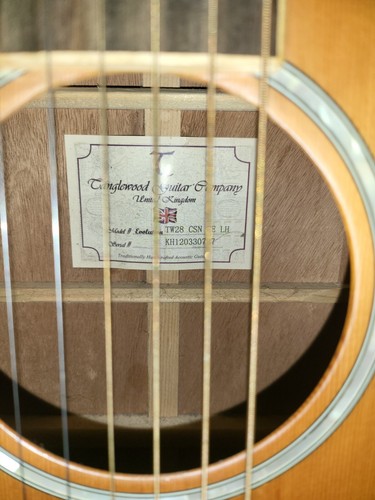 Tanglewood evolution tw28 - tw28, csn