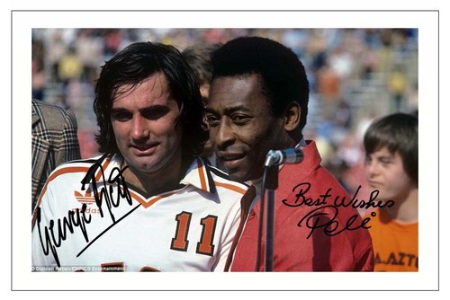 George best pele signed - &,