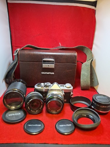 Olympus 35mm film slr - om-2n,