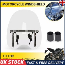 Motorcycle Windshield Smoke