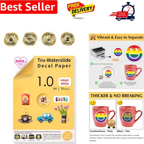Tru water slide decal paper - slide,