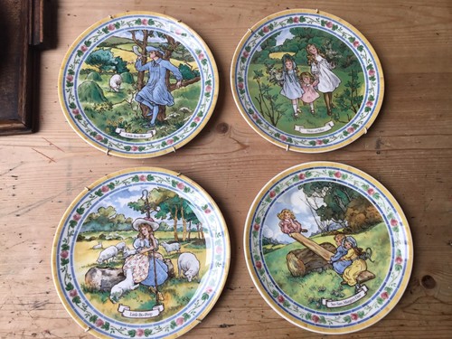 Nursery rhyme plates - plates, 4