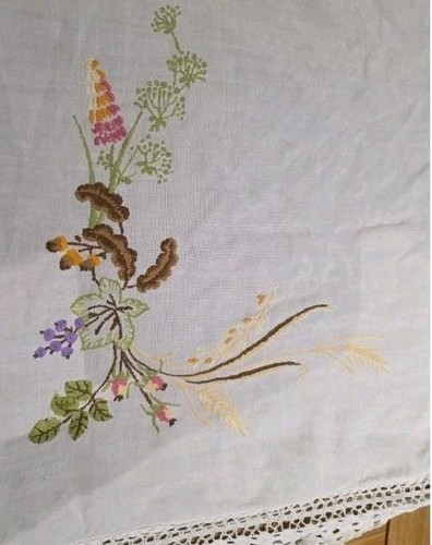 Vintage embroidered - ,