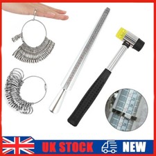 Ring Sizing Mandrel Stick Kit Finger Measure Gauge Sizer Jewellery Standard Tool