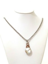 Dyrberg/Kern & Brax Chain Necklace with Pendant Large Swarovski Crystal