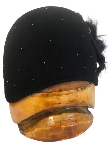 Unique rare vintage wooden hat - unique,