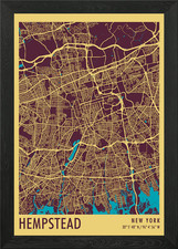 Hempstead New York Framed Wall