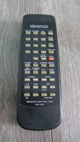 Kenwood original remote - kenwood,