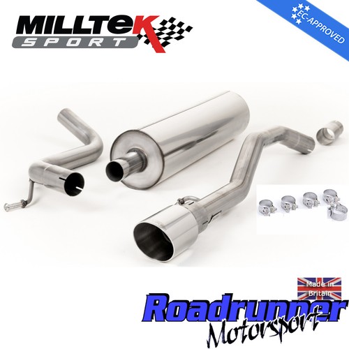 Milltek gti exhaust cat - vw,