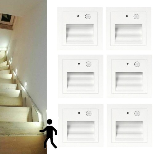 Wall recessed stair lights - wall,