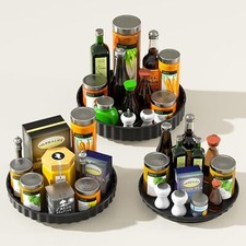 3 Pack Lazy Susan Turntable