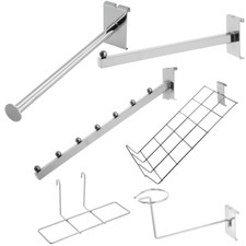 Grid Mesh Chrome Retail Shop