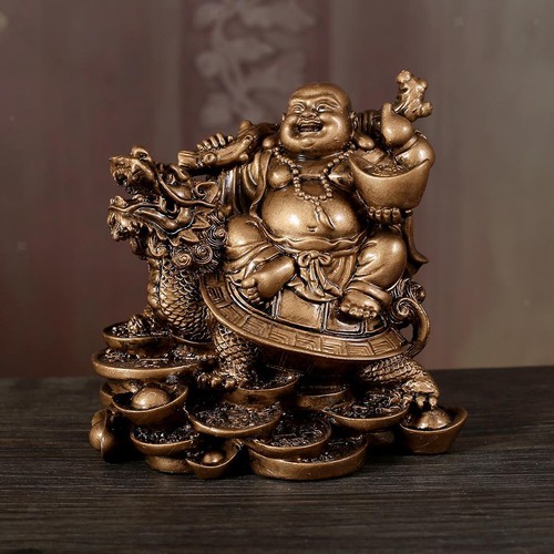Inch resin laughing buddha - inch,