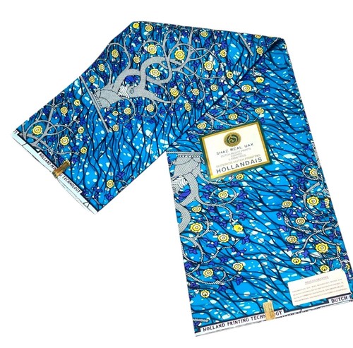 6yards african print - african, real