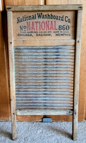 Vtg national washboard - washboard, #