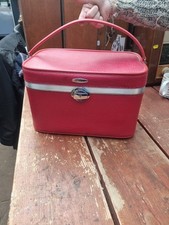 Red Vintage Antler Vanity Case