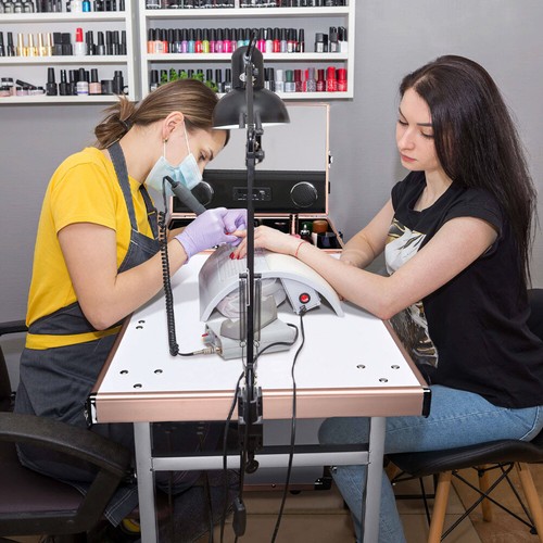 Folding nail art table vanity - folding,