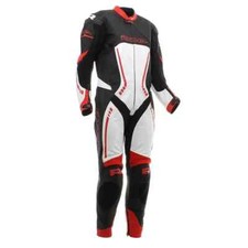 STUNNING RICHA BARACUDA ONE PIECE Motorcycle LEATHERS RACE SUIT Ce UK 52 EU 62