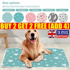 Washable Large Pet Pee Pads Mats`Puppy Training Pad Toilet Wee Cat/Dog Supplies◇