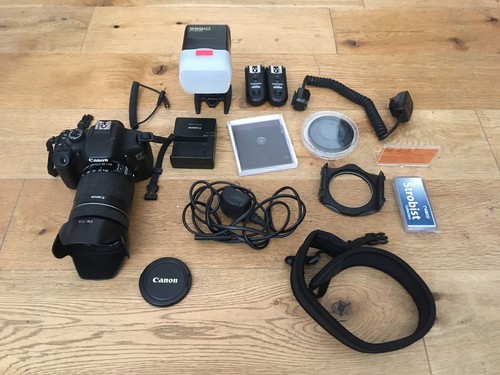 Canon 550d with 135 - with, lens