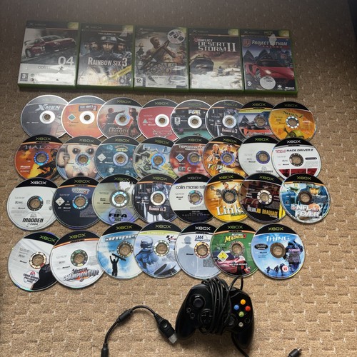 Original xbox games bundle lot - original,