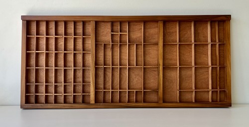 Vintage letterpress wooden - vintage,
