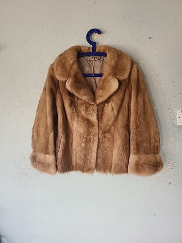 Honey mink 1980s stunning real - honey,
