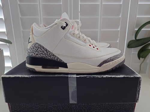 Nike air jordan white cement - 3,