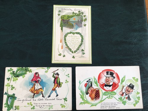 Early irish themed greetings - 3,