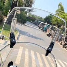 Motorcycle Clip On Windshield