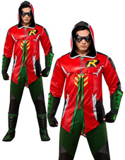Gotham Knights Robin Deluxe Batman Licensed Fancy Dress Costume Adults