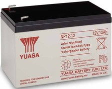 3 X YUASA 12V 12AH (14AH 15AH