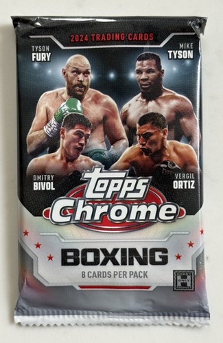 Topps chrome boxing 2024 - topps, x1