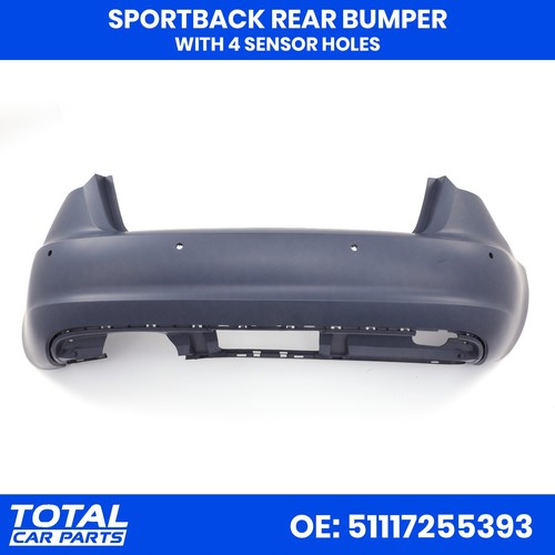 Rear bumper replacement with - bumper,