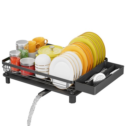 Dish drainer rack drying - drainer, board