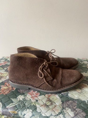 Loake brown suede desert - brown,