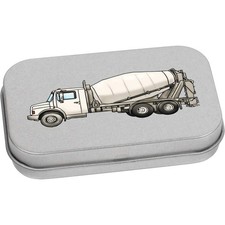 'Cement Truck' Metal Hinged