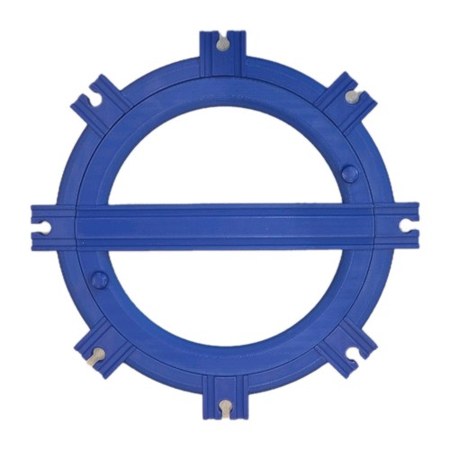 Train track way turntable - 8-way,