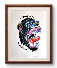 Aleph Original Art Gorilla