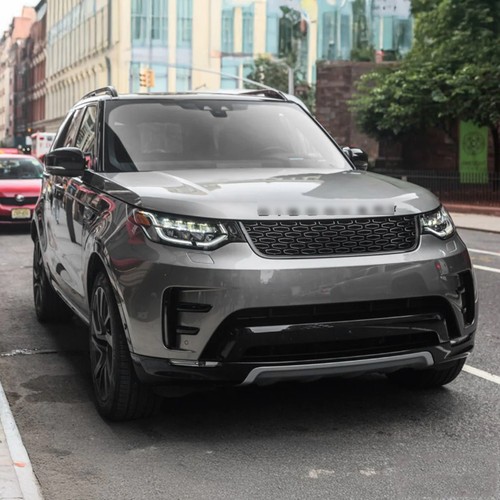 Gloss black front bumper - front,