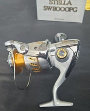 Shimano Stella SW8000PG Spinning Reel Durable Smooth Used