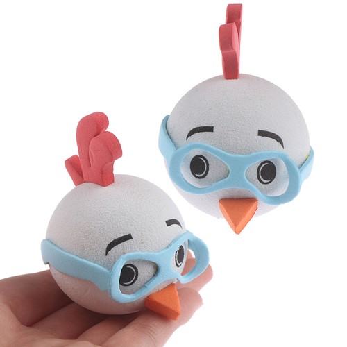 1pc cute glasses chicken - chicken, car